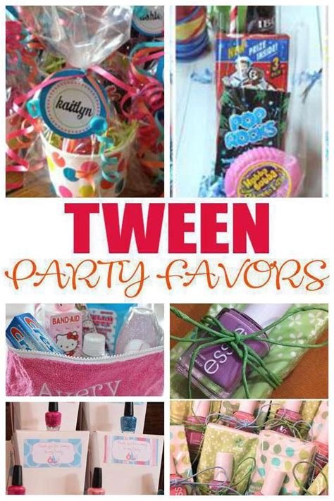 party bag ideas for 11 year olds